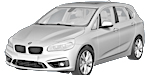 BMW F45 P12BA Fault Code